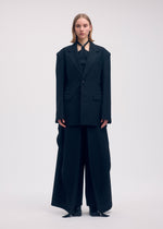 UNI-FORM (WOOL)、ウィメンズ_パンツ、着用画像1