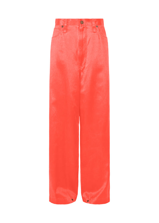 PSEUDO JEANS、ウィメンズ_パンツ、レッド