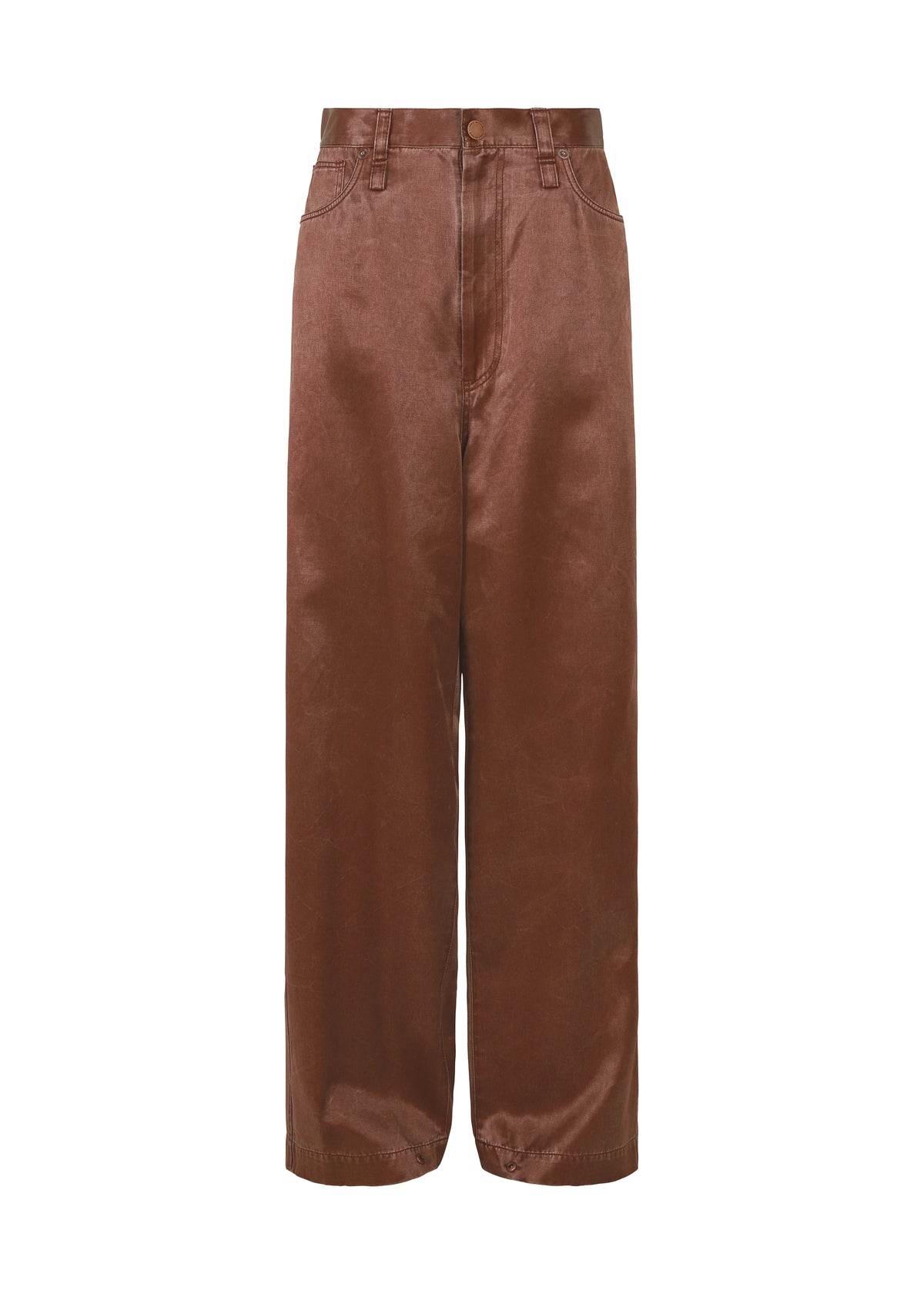 PSEUDO JEANS、ウィメンズ_パンツ、ブラウン
