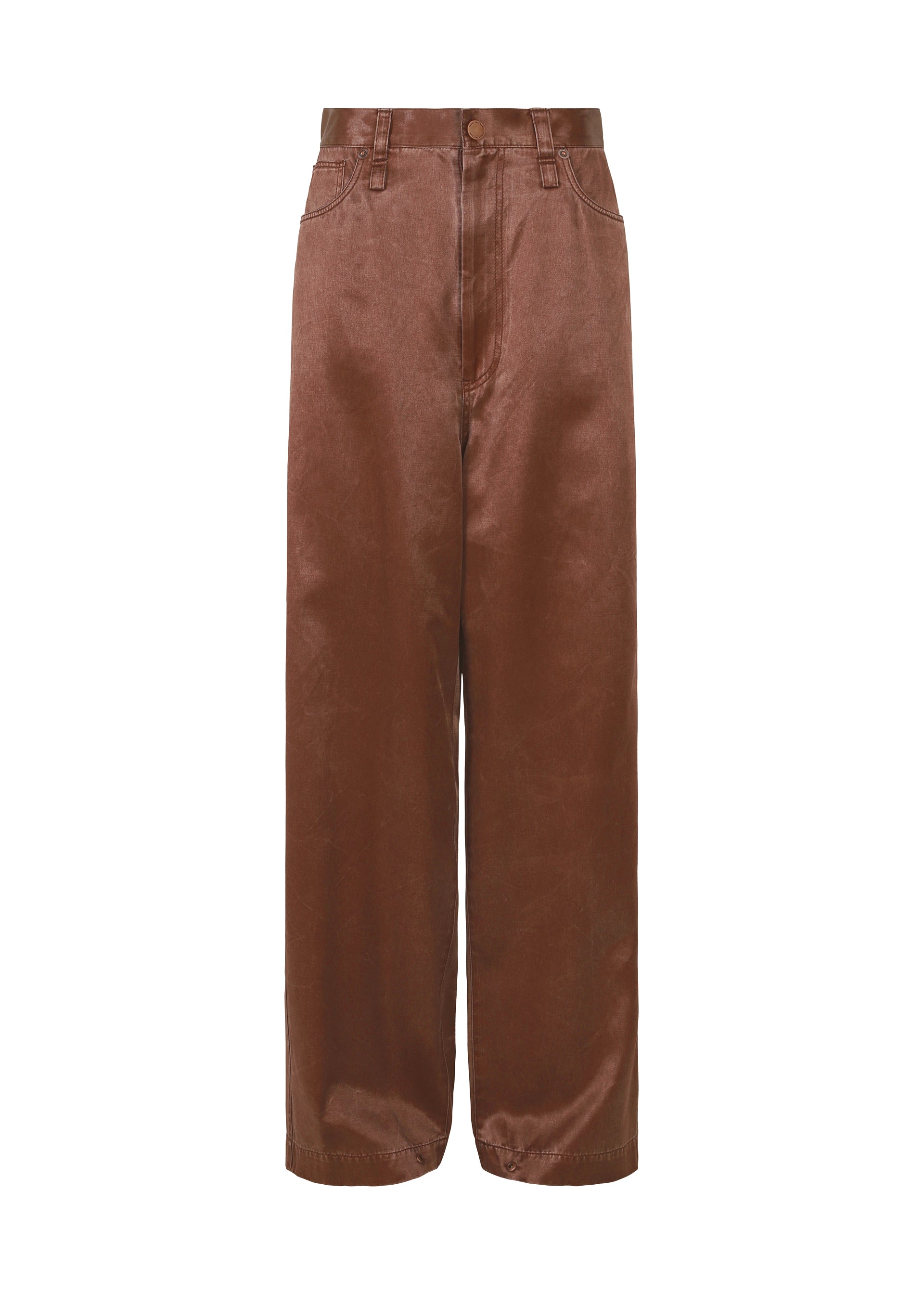 PSEUDO JEANS、ウィメンズ_パンツ、ブラウン