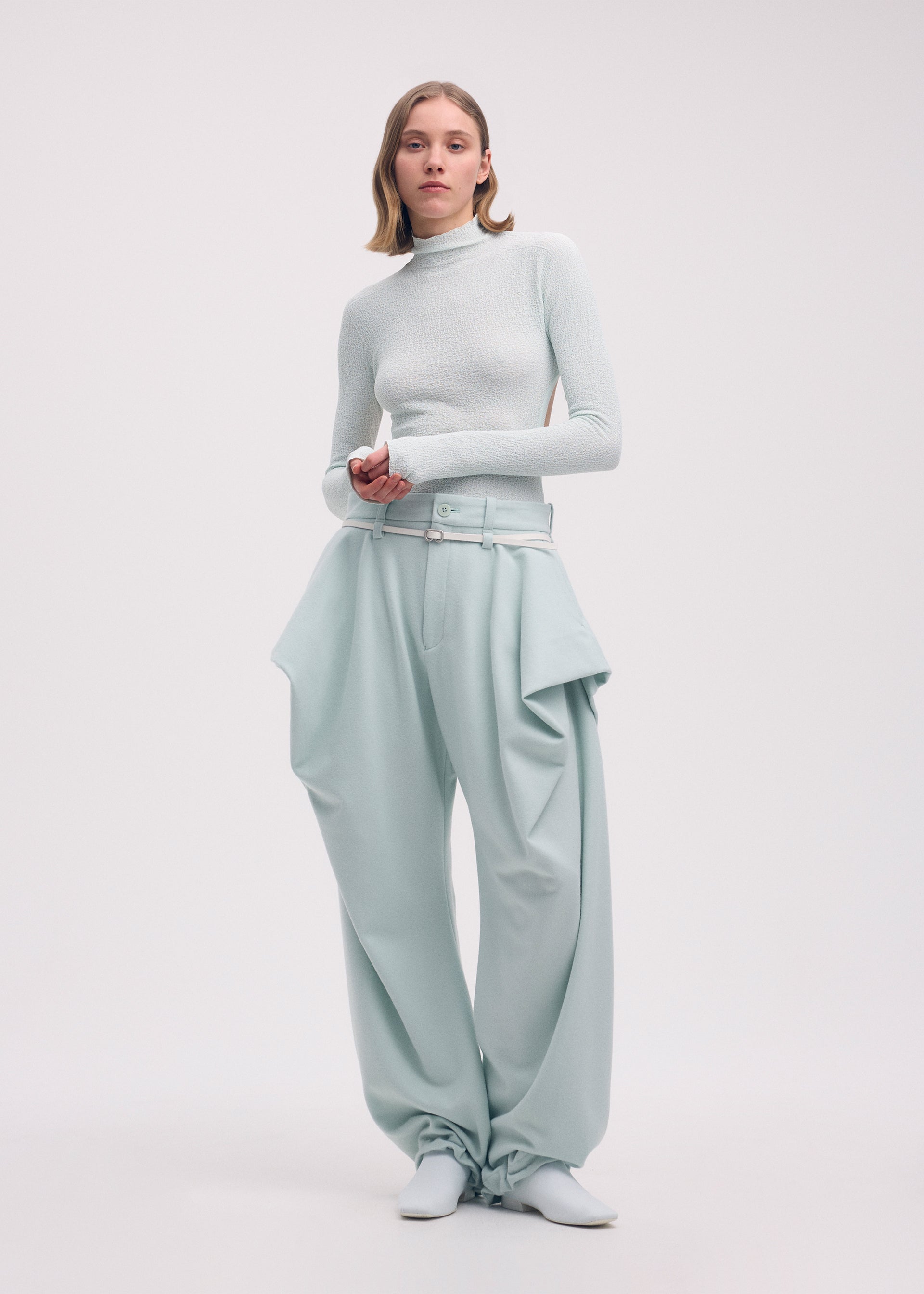 WOOL TWEED PANTS – isseymiyake.com