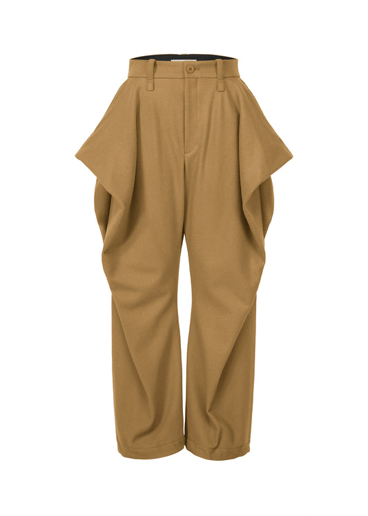 WOOL TWEED PANTS、ウィメンズ_パンツ、ベージュ