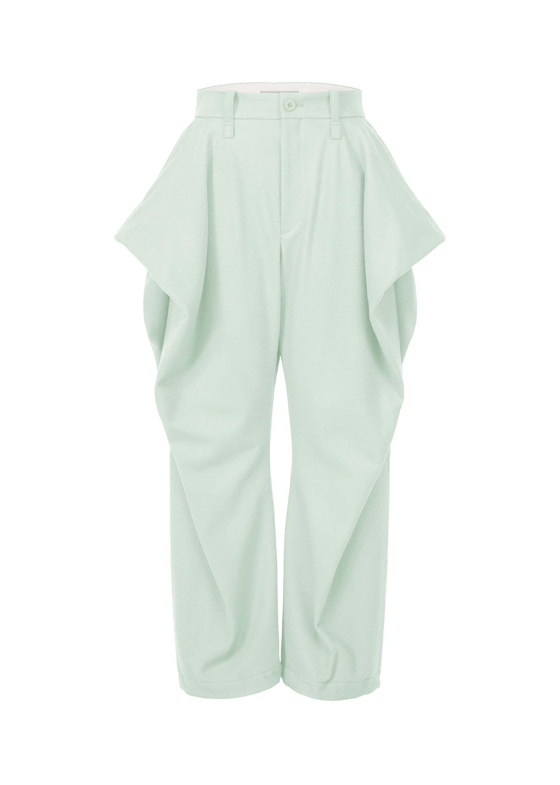 WOOL TWEED PANTS、ウィメンズ_パンツ、ブルー