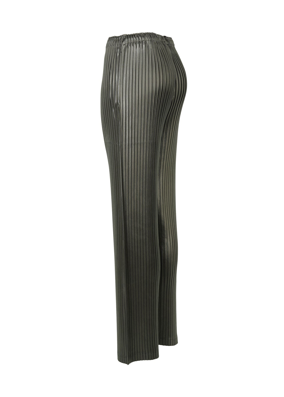 GLOSSED METAL PLEATS、ウィメンズ_パンツ、ディテール画像2