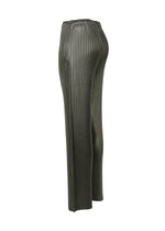 GLOSSED METAL PLEATS、ウィメンズ_パンツ、ディテール画像2