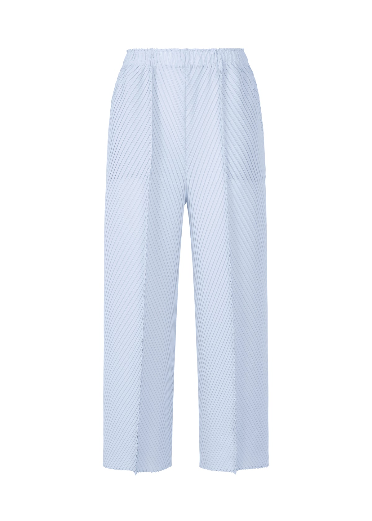 SOFT FOLD PLEATS、ウィメンズ_パンツ、ブルー