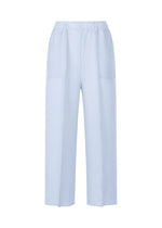 SOFT FOLD PLEATS、ウィメンズ_パンツ、ブルー