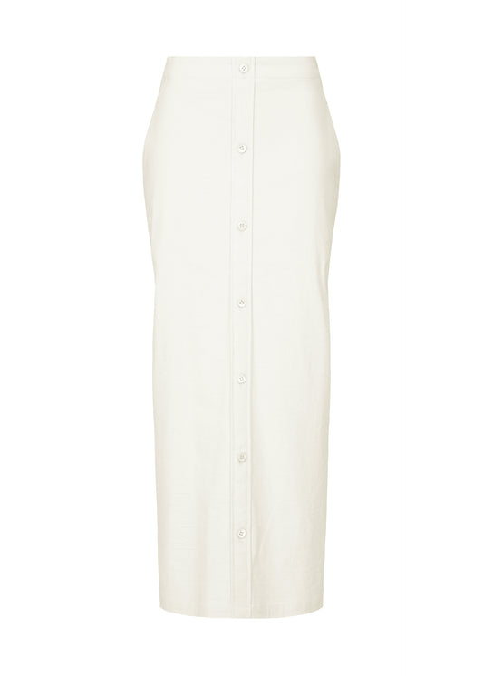LIKE TORSO LIKE SHIRT、ウィメンズ_スカート、ホワイト