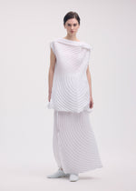PAPER BAG PLEATS、ウィメンズ_スカート、着用画像2