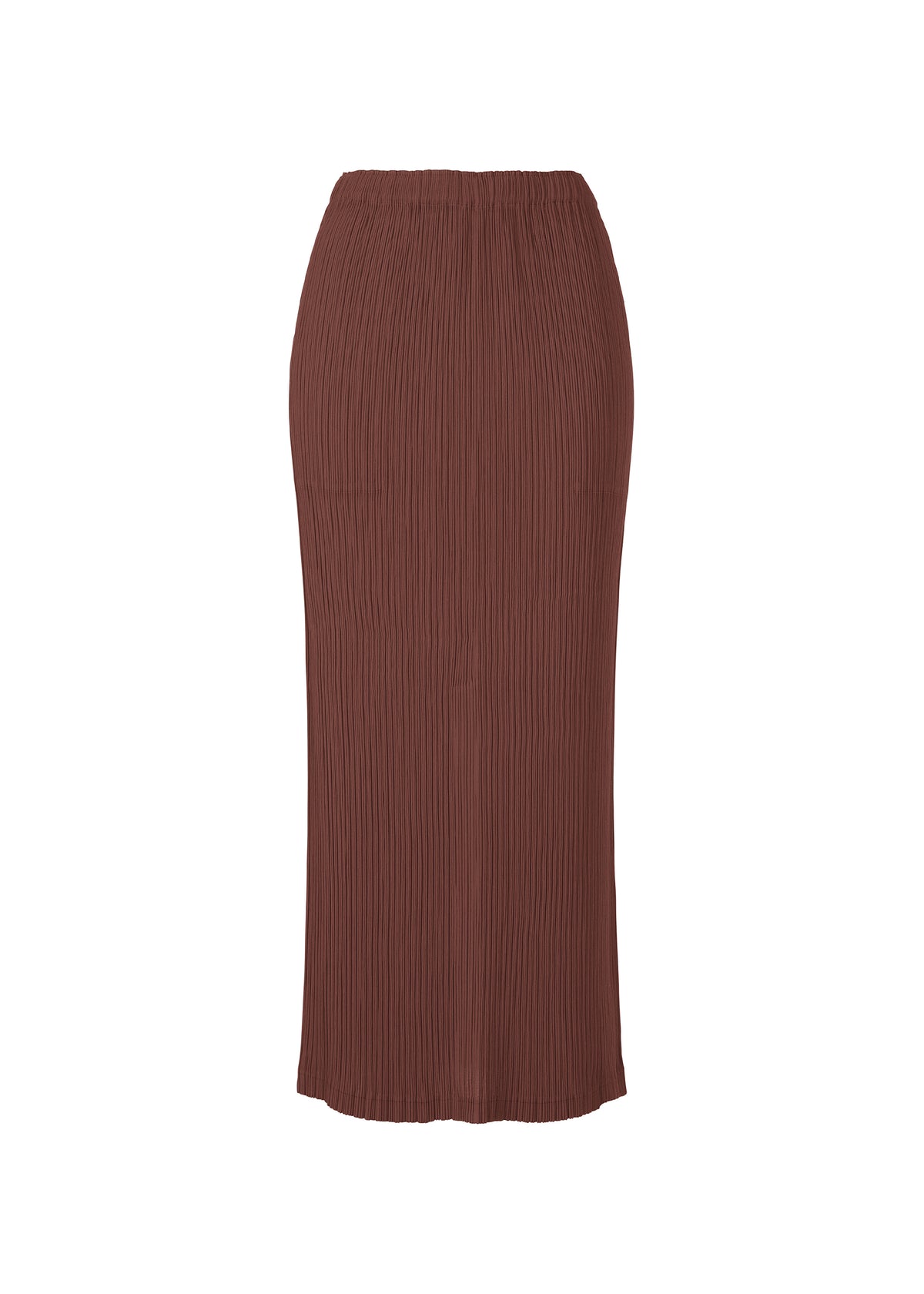 HATCHING PLEATS、ウィメンズ_スカート、ブラウン