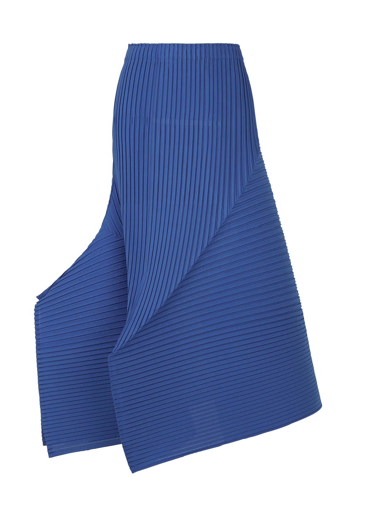 FOLD PLEATS、ウィメンズ_スカート、ブルー
