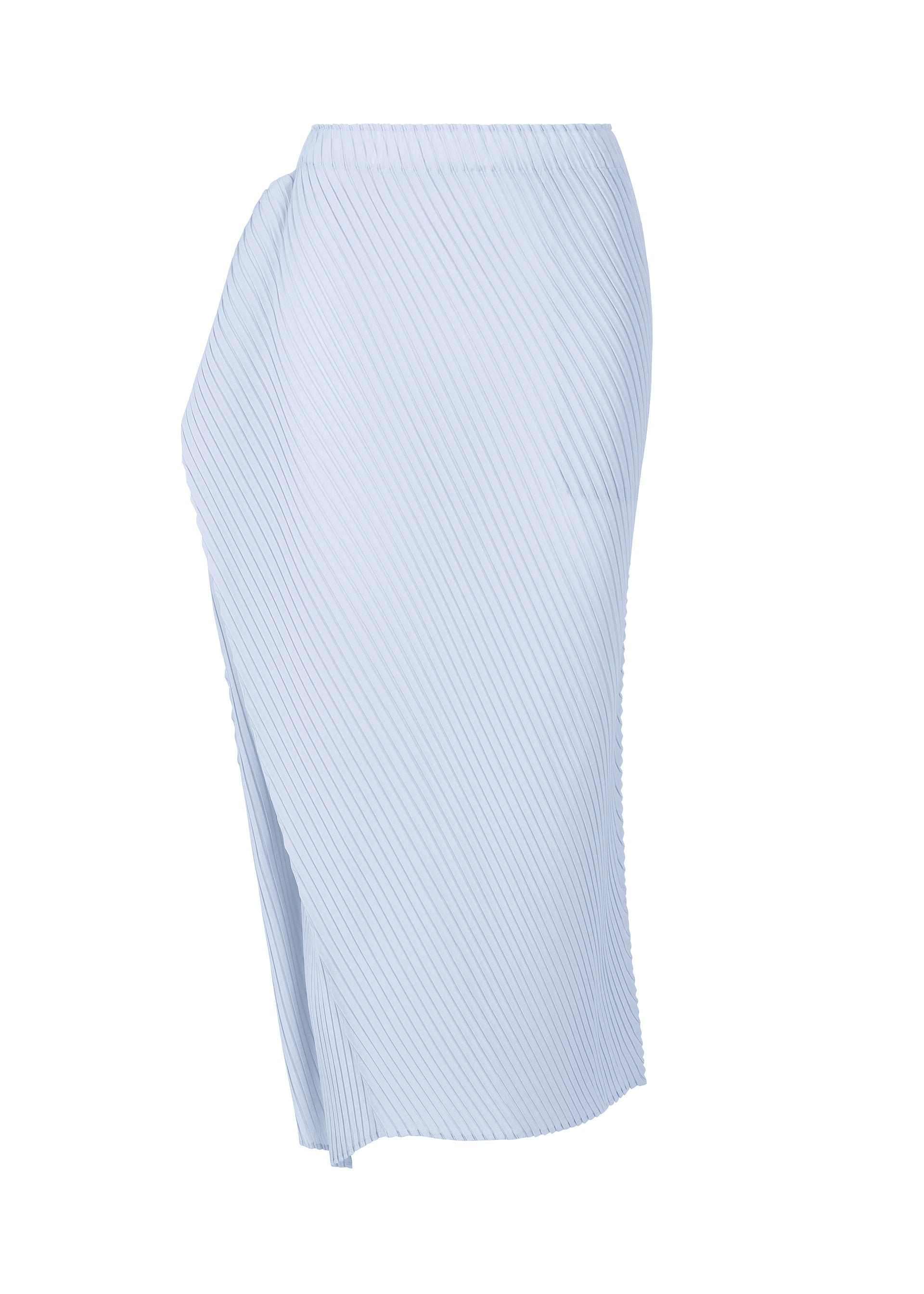 SOFT FOLD PLEATS、ウィメンズ_スカート、ブルー