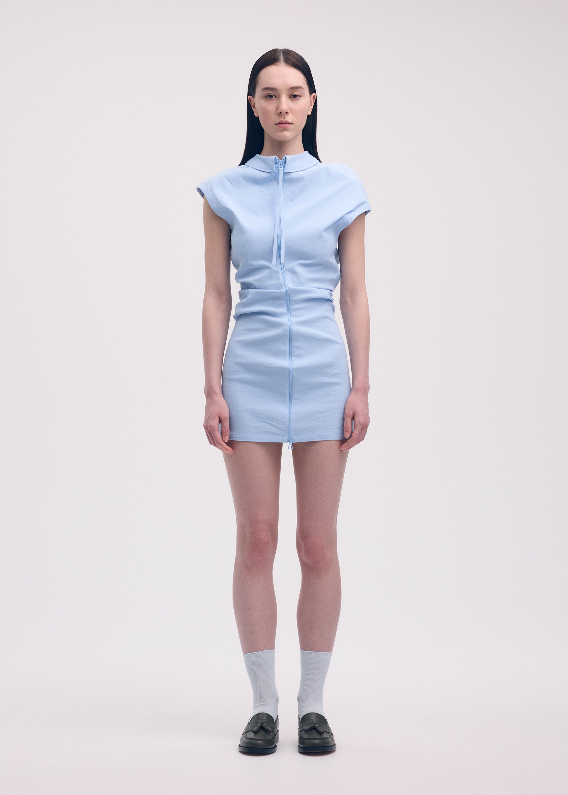 LIKE TORSO LIKE SHIRT、ウィメンズ_ワンピース、着用画像1