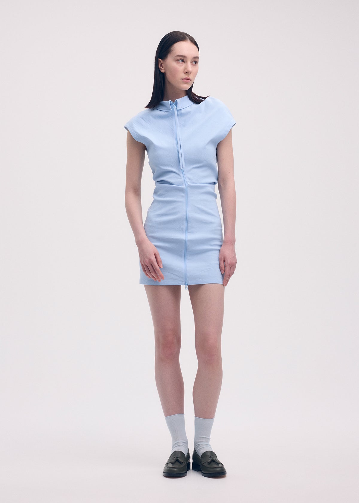 LIKE TORSO LIKE SHIRT、ウィメンズ_ワンピース、着用画像2