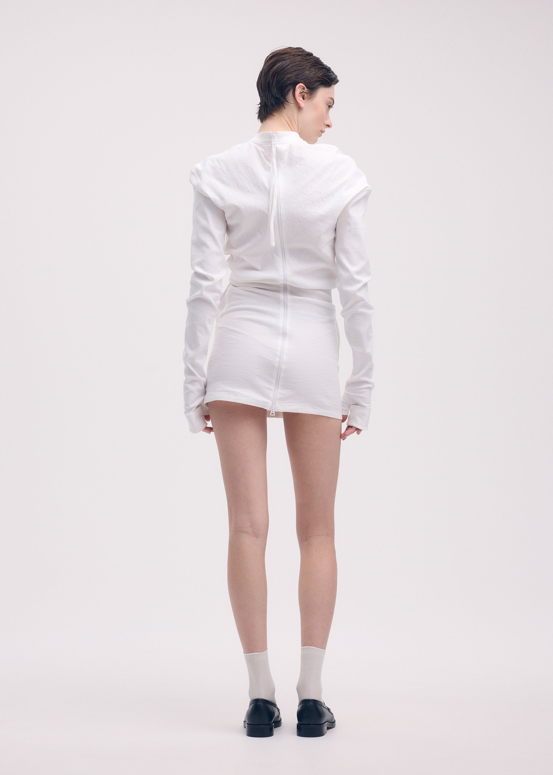 LIKE TORSO LIKE SHIRT、ウィメンズ_ワンピース、着用画像2