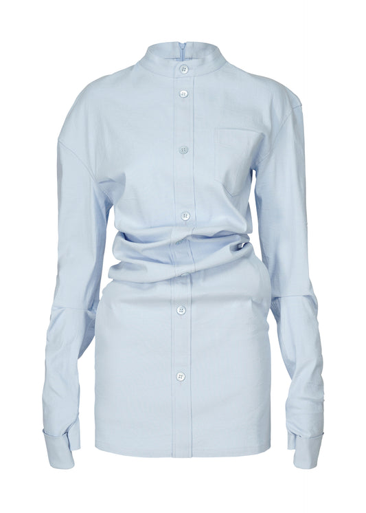 LIKE TORSO LIKE SHIRT、ウィメンズ_ワンピース、ブルー