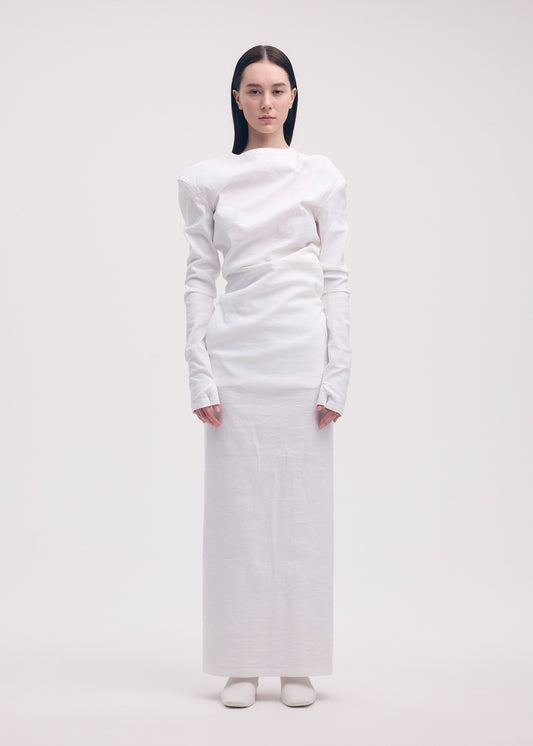 LIKE TORSO LIKE SHIRT、ウィメンズ_ワンピース、着用画像1