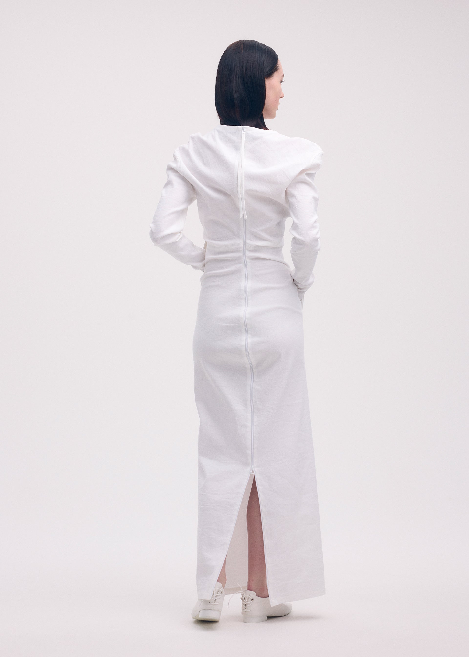 LIKE TORSO LIKE SHIRT、ウィメンズ_ワンピース、着用画像3