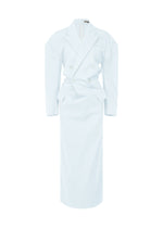 LIKE TORSO LIKE BLAZER、ウィメンズ_ワンピース、ブルー