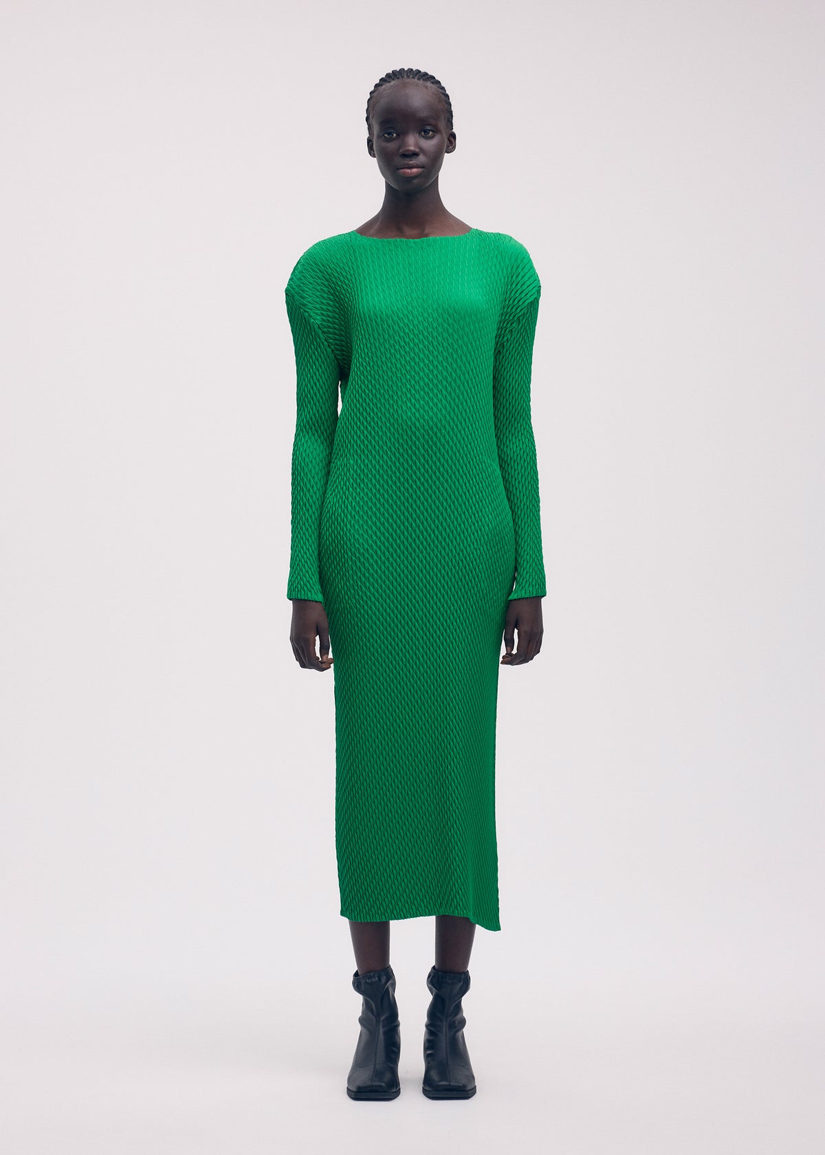 SLEEK PLEATS、ウィメンズ_ワンピース、着用画像1