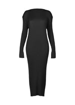 SLEEK PLEATS、ウィメンズ_ワンピース、ブラック