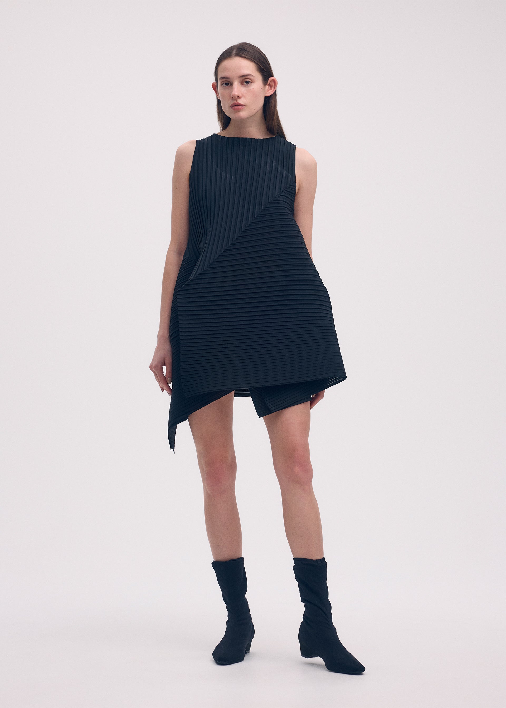 FOLD PLEATS、ウィメンズ_ワンピース、着用画像2
