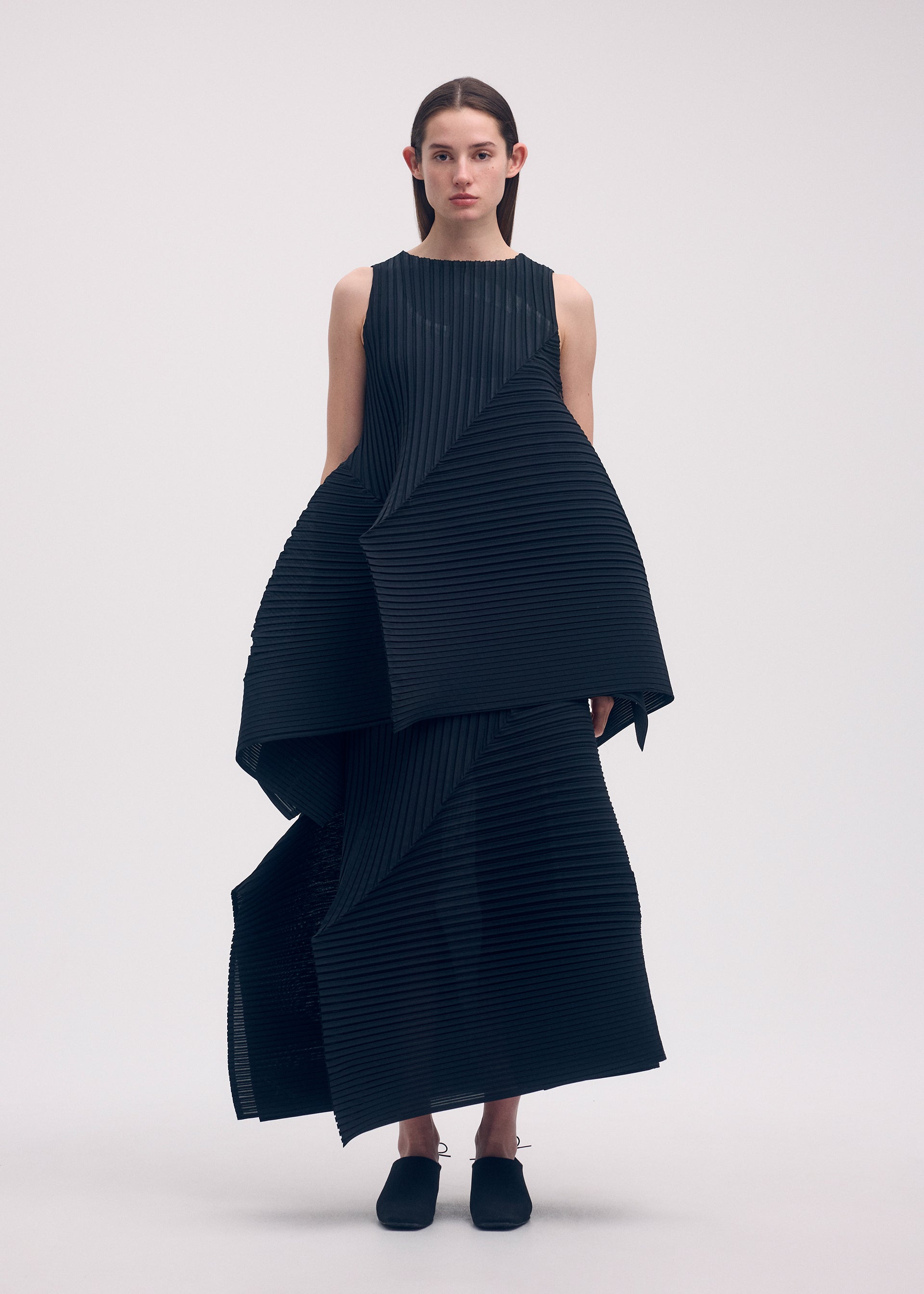 FOLD PLEATS、ウィメンズ_ワンピース、着用画像3