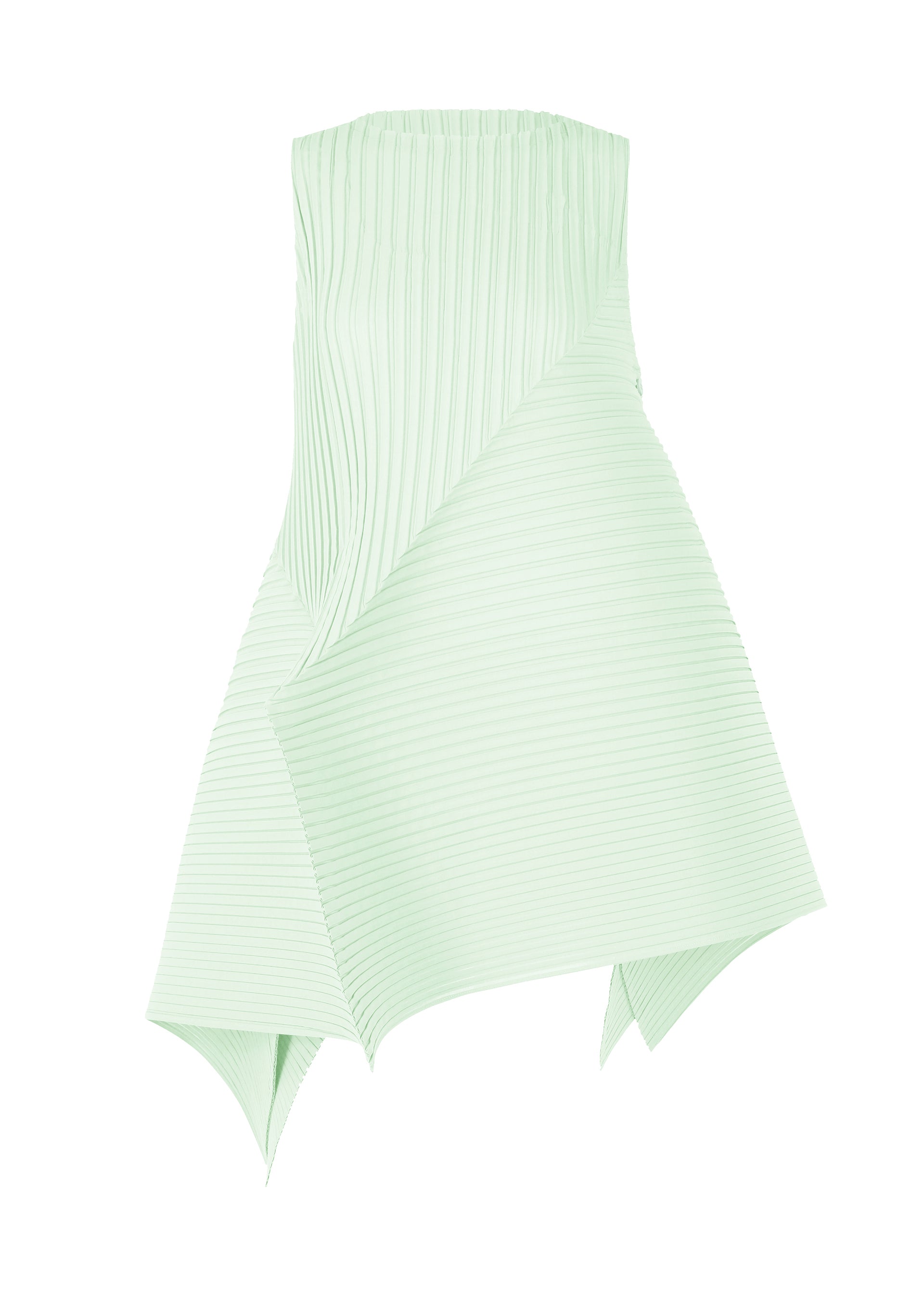 FOLD PLEATS、ウィメンズ_ワンピース、グリーン