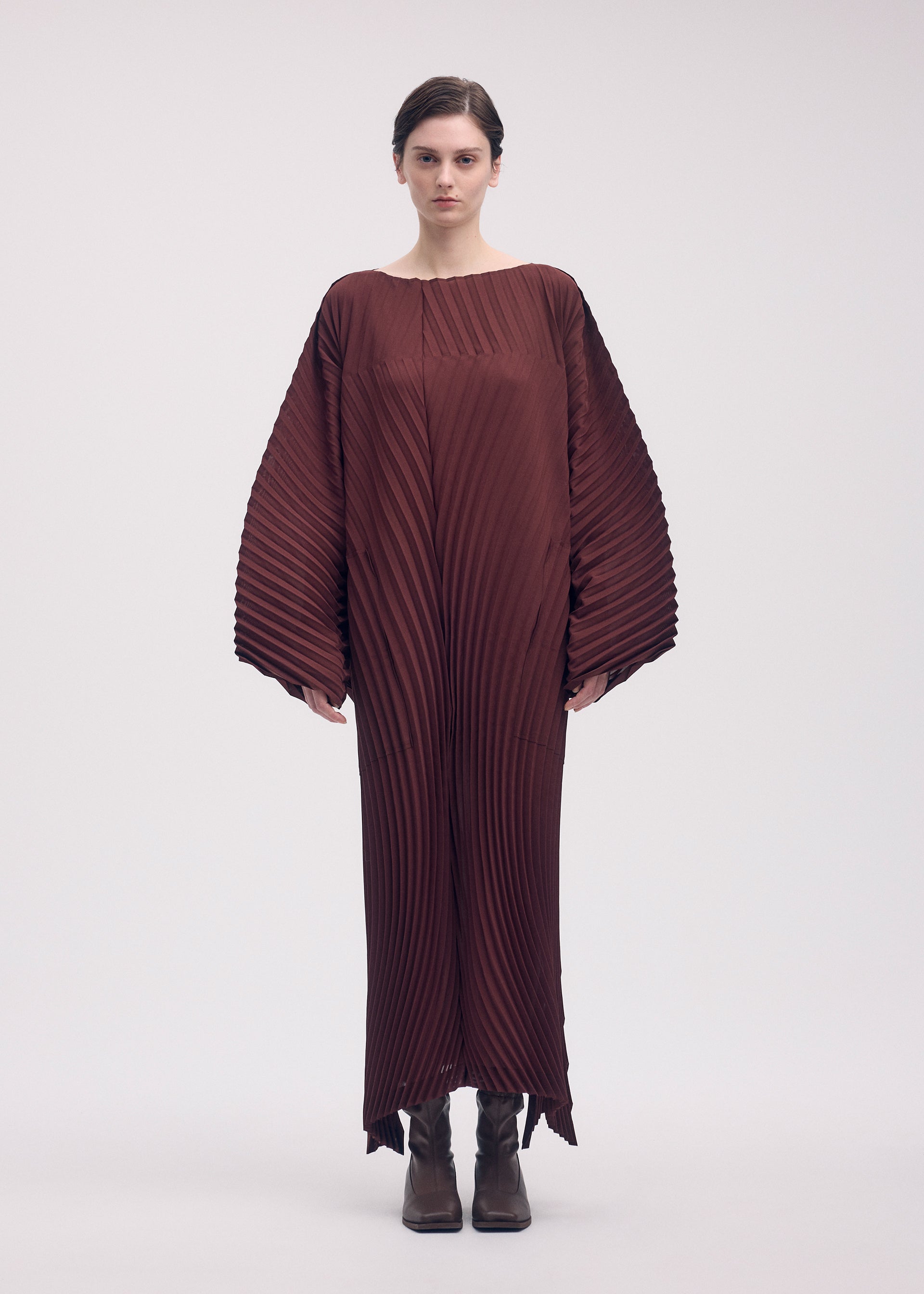 WAVE PLEATS、ウィメンズ_ワンピース、着用画像1
