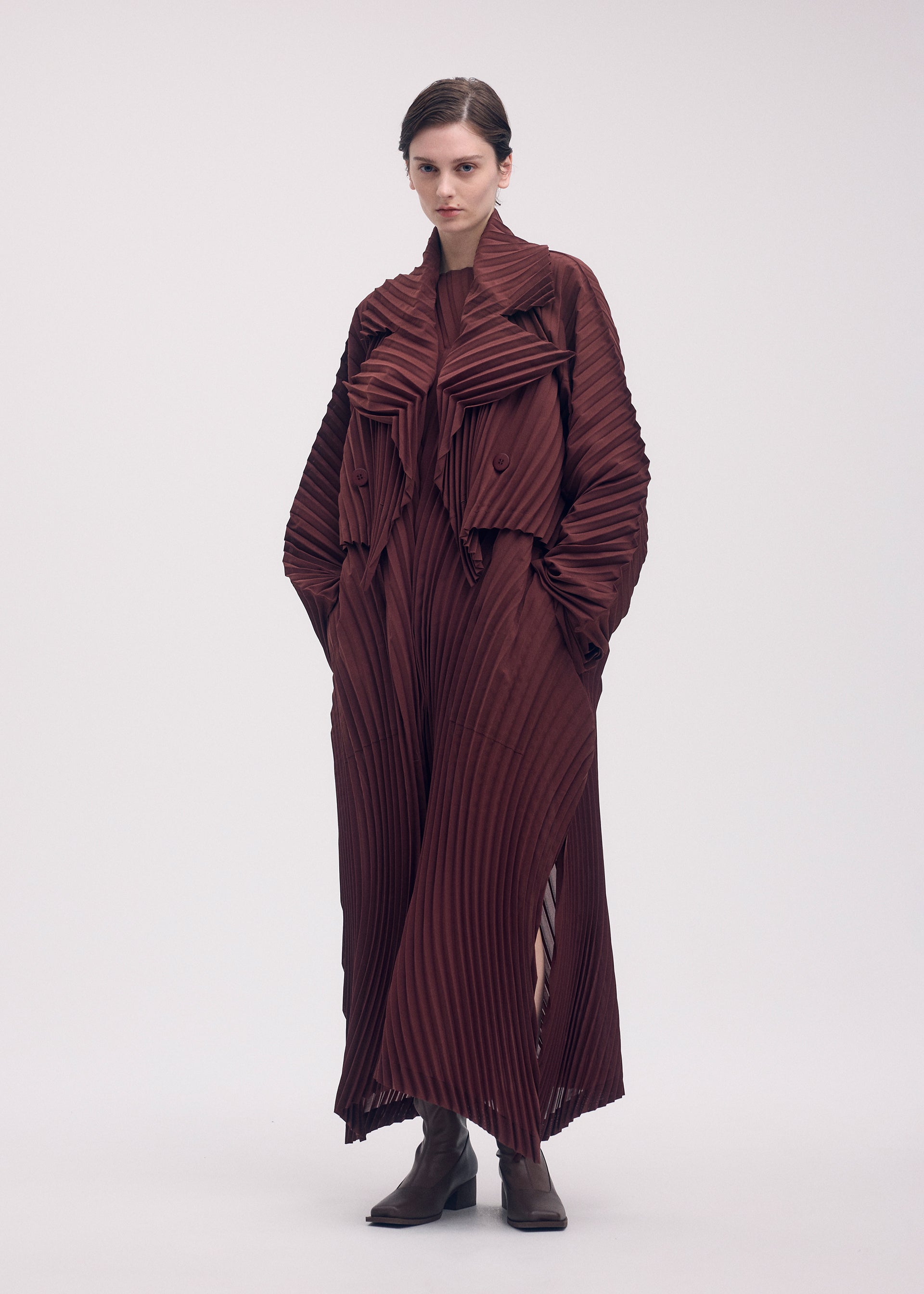 WAVE PLEATS、ウィメンズ_ワンピース、着用画像3