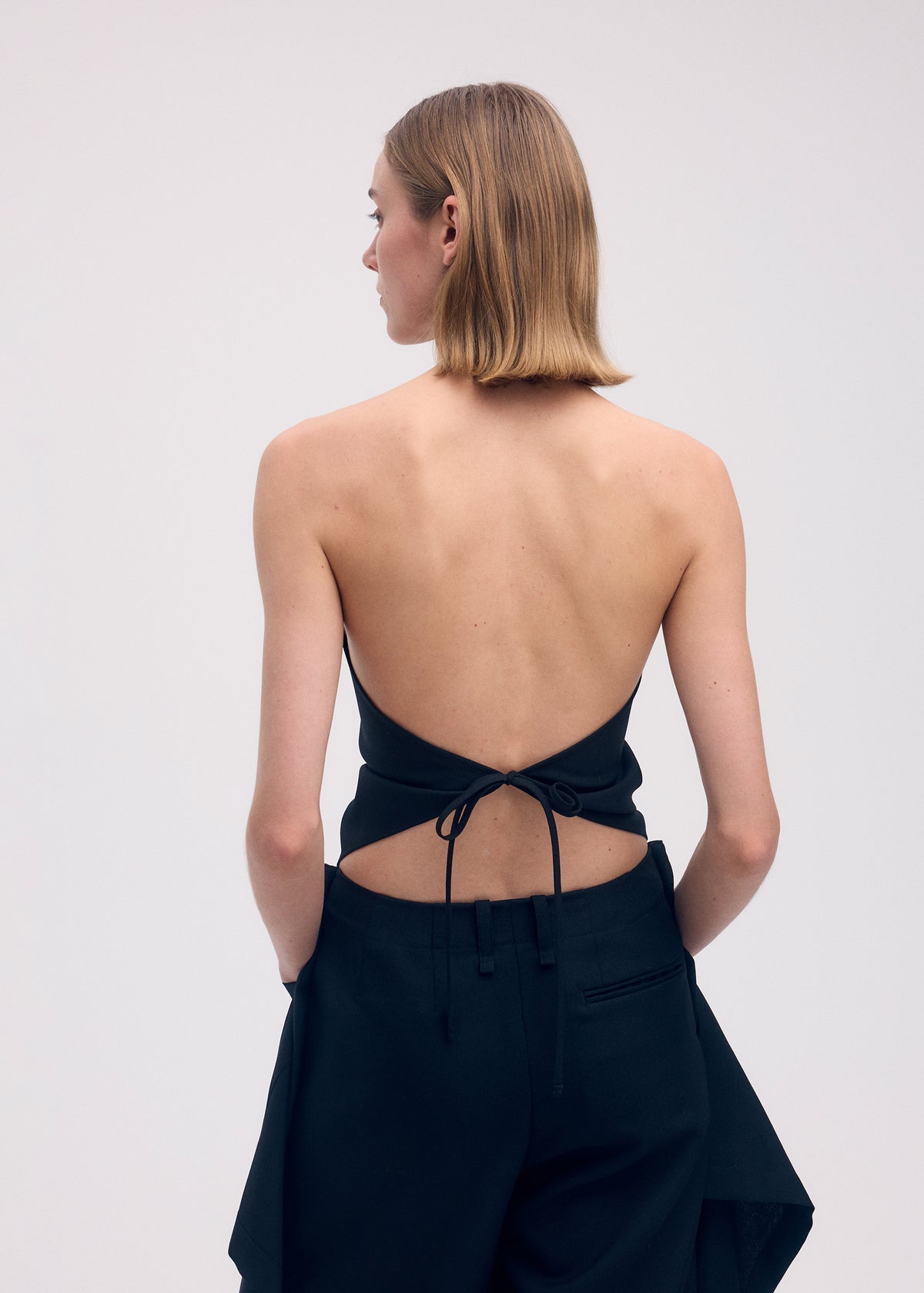 UNI-FORM (WOOL)、ウィメンズ_トップス_トップ、着用画像4