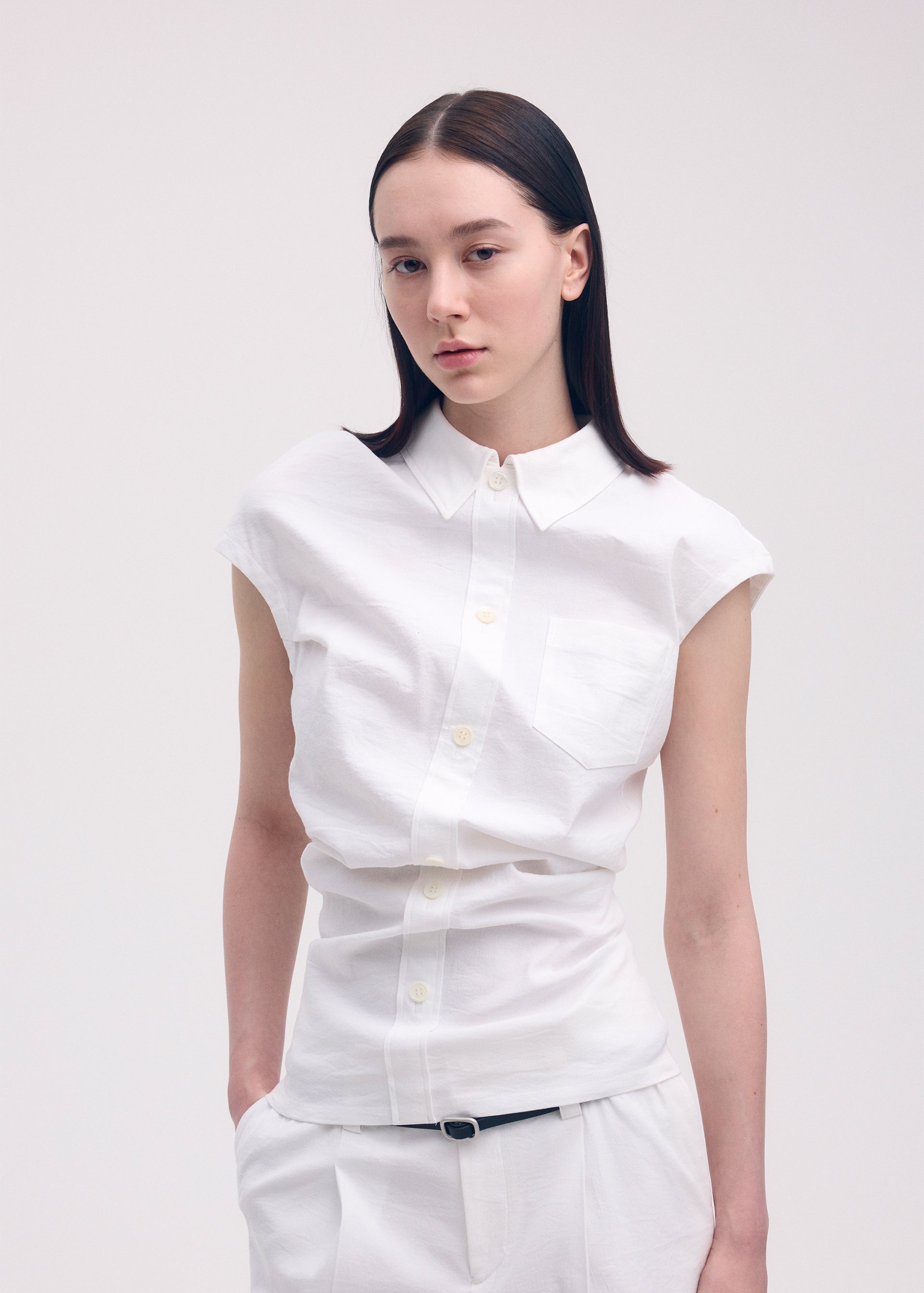 LIKE TORSO LIKE SHIRT、ウィメンズ_トップス_トップ、着用画像3