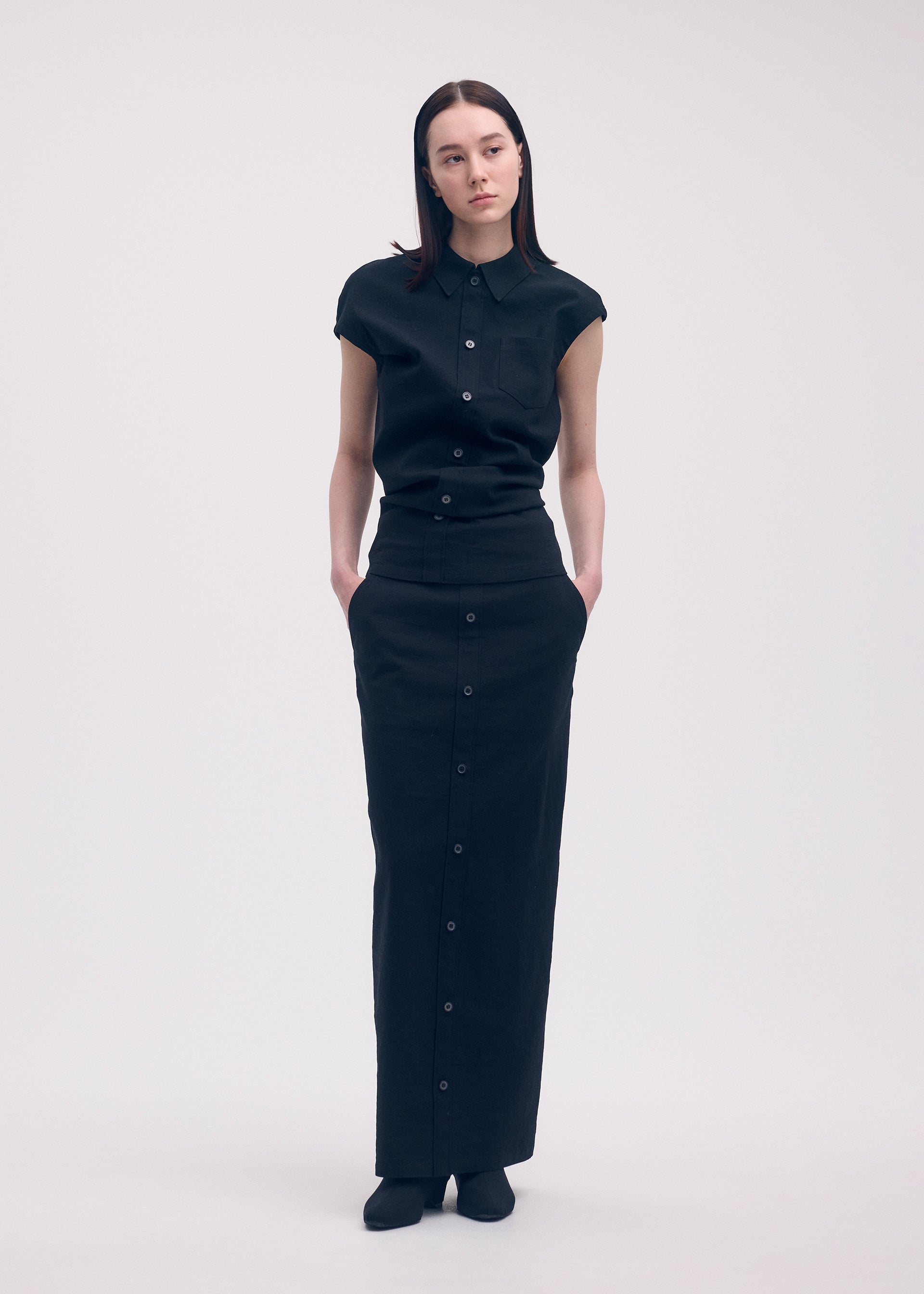 LIKE TORSO LIKE SHIRT、ウィメンズ_トップス_トップ、着用画像5