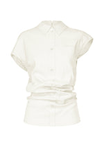 LIKE TORSO LIKE SHIRT、ウィメンズ_トップス_トップ、ホワイト