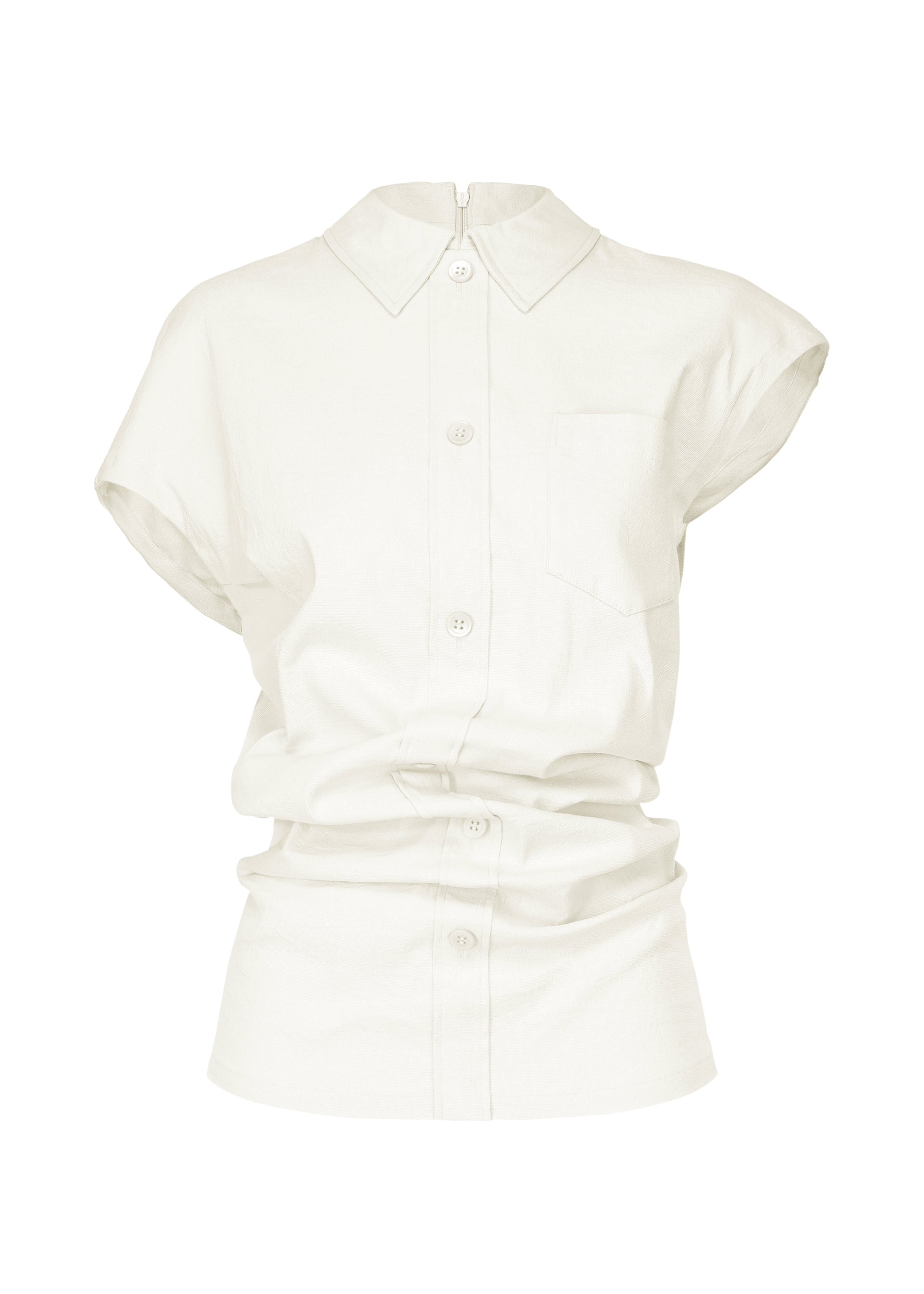 LIKE TORSO LIKE SHIRT、ウィメンズ_トップス_トップ、ホワイト