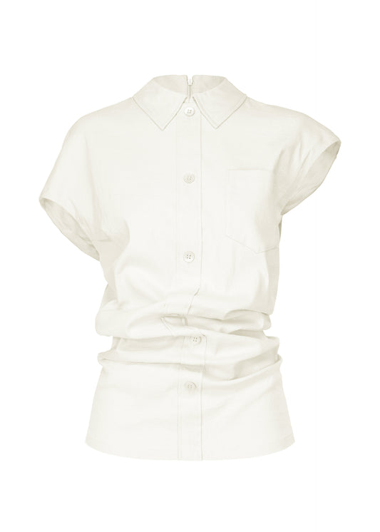 LIKE TORSO LIKE SHIRT、ウィメンズ_トップス_トップ、ホワイト