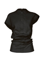 LIKE TORSO LIKE SHIRT、ウィメンズ_トップス_トップ、ブラック