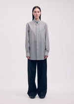 ODD SHIRT (STRIPES)、ウィメンズ_トップス_シャツ、着用画像1