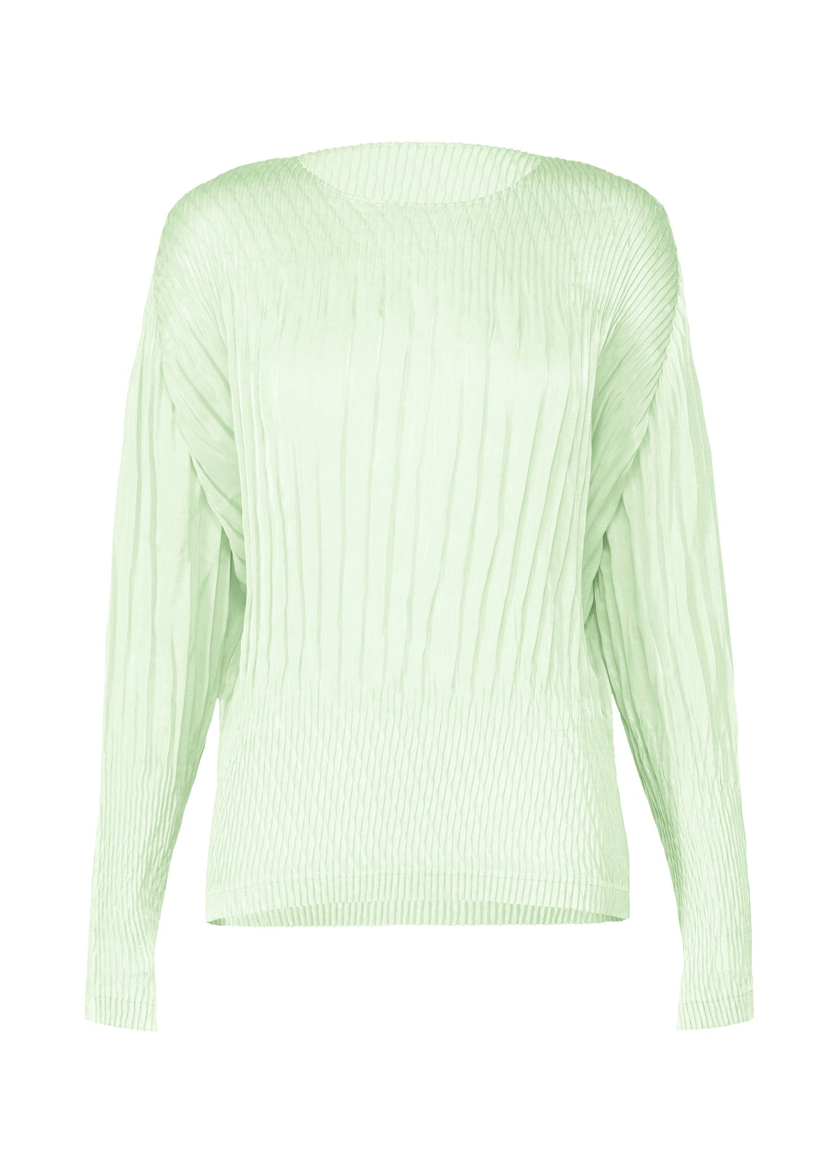 SUEDE LIKE PUFF PLEATS、ウィメンズ_トップス_トップ、グリーン