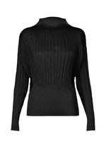 SUEDE LIKE PUFF PLEATS