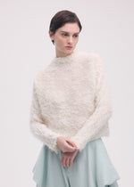 SHIFTED FUZZY PLEATS、ウィメンズ_トップス_トップ、着用画像3