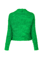 SHIFTED FUZZY PLEATS、ウィメンズ_トップス_トップ、ディテール画像1