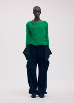 SHIFTED FUZZY PLEATS、ウィメンズ_トップス_トップ、着用画像1