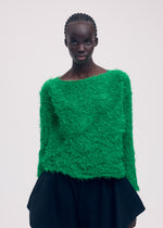 SHIFTED FUZZY PLEATS、ウィメンズ_トップス_トップ、着用画像3