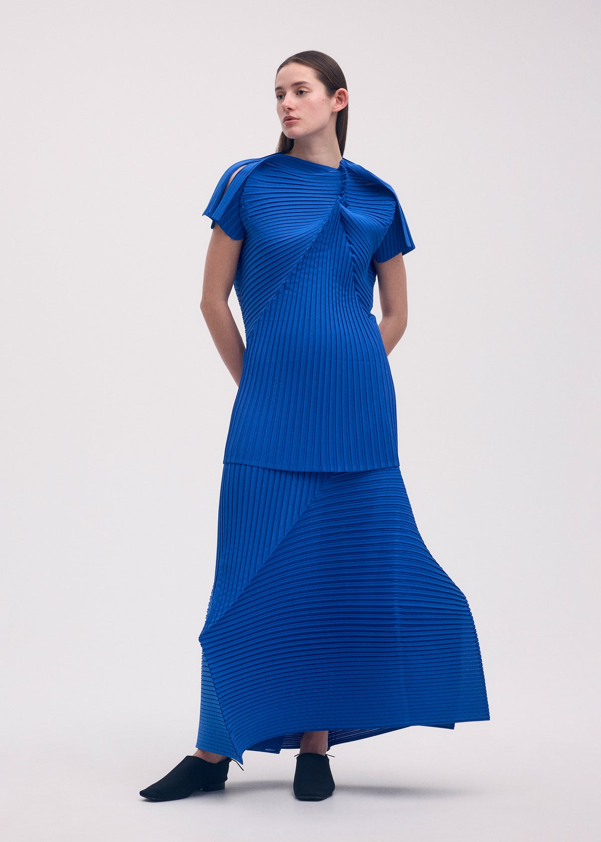 FOLD PLEATS、ウィメンズ_トップス_トップ、着用画像2