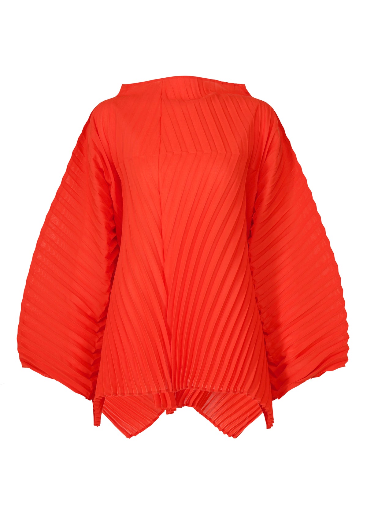 WAVE PLEATS、ウィメンズ_トップス_トップ、レッド