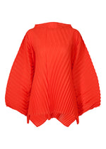 WAVE PLEATS、ウィメンズ_トップス_トップ、レッド