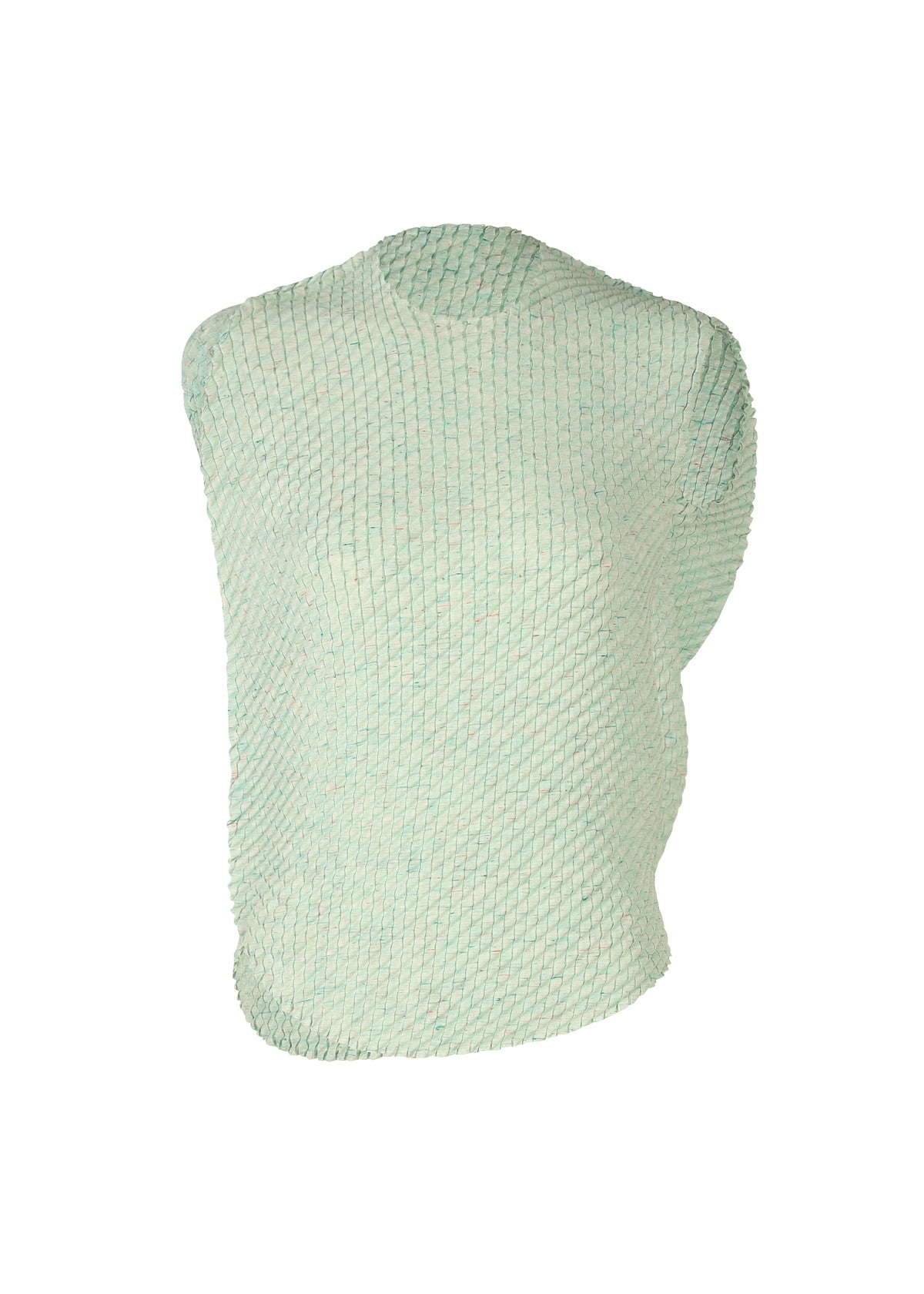 RESTORE BLEND PLEATS、ウィメンズ_トップス_トップ、カーキ