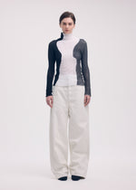 ABSTRACT TINT PLEATS、ウィメンズ_トップス_トップ、着用画像1