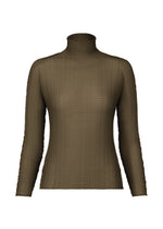 WOOLY PLEATS-58、ウィメンズ_トップス_トップ、カーキ